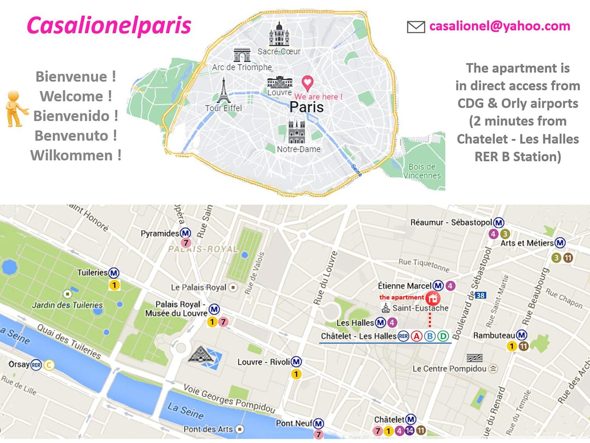 Casalionelparis : Your Home In The Heart Of Paris Exterior photo